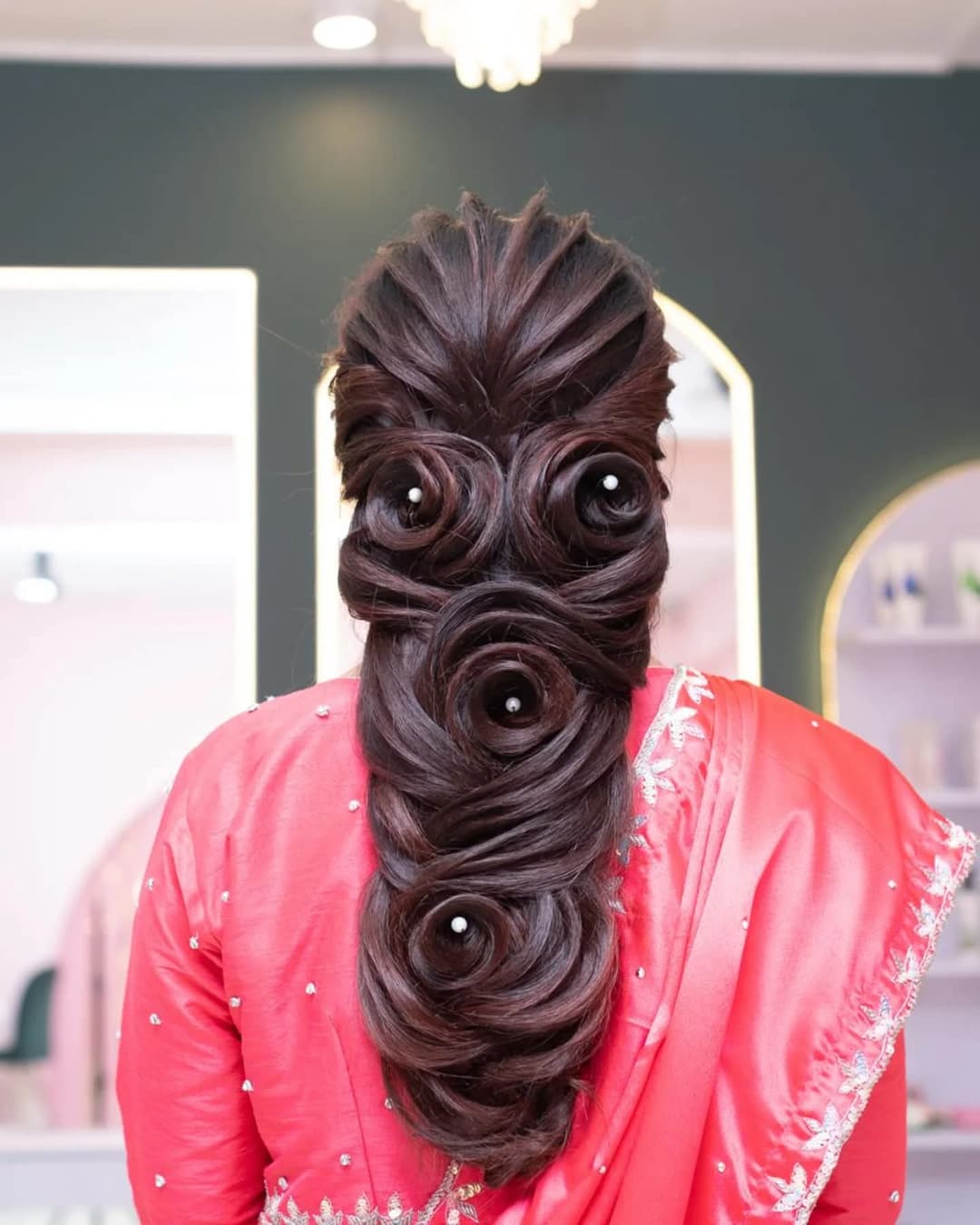 Bridal bun /Russian bun